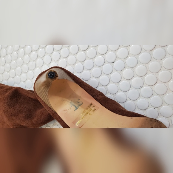 Thigh high Faux Suede boots - Picture 2 of 5